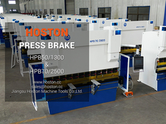 Super Scene!Hoston 45 bộ 4 + 1 thủy lực CNC Press Brake với ESA630 Controller