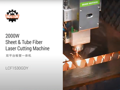 Máy cắt laser 2000W với máy cắt bàn và ống cắt laser