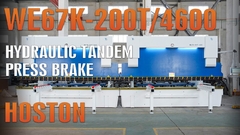Máy hiển thị của HYDRAULIC TANDEM PRESS BRAKE