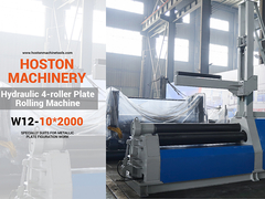 Máy cuộn tấm CNC thủy lực 4 cuộn 6x1200mm